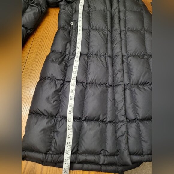 The North Face Women's Metropolis 600 Down Long Parka Puffer Coat Black Large - Picture 12 of 15